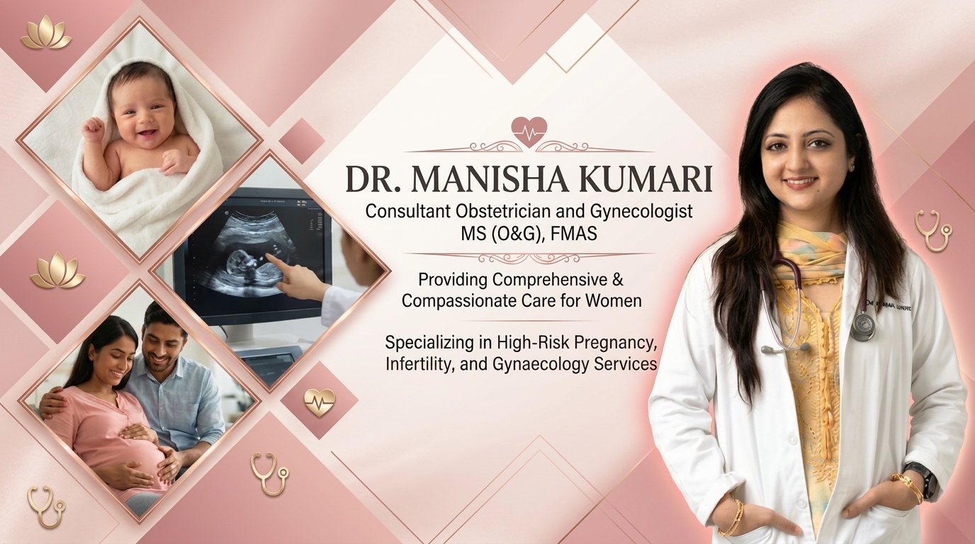 Dr. Manisha Kumari - Consultant O&G Banner